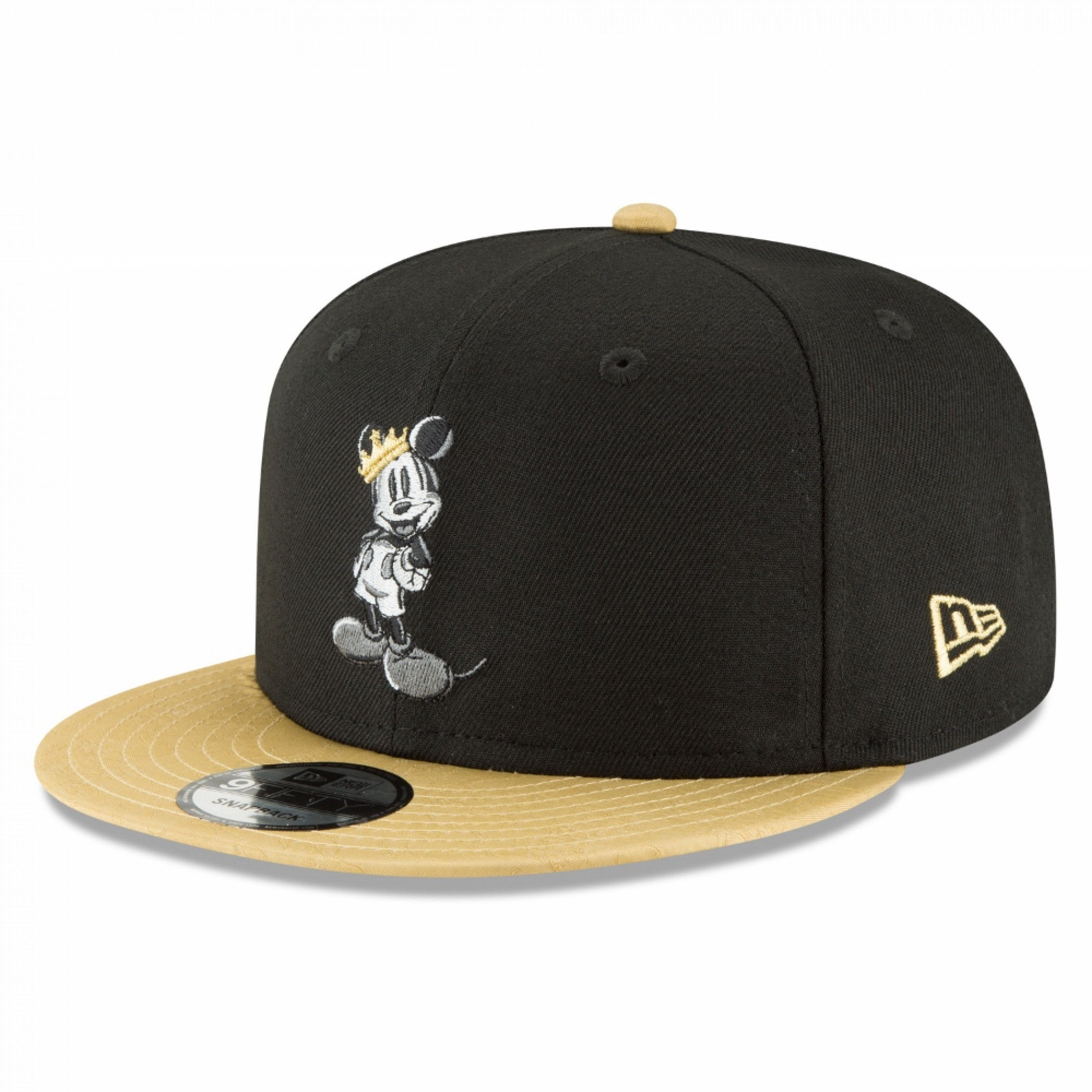 Mickey Mouse Gold Brim New Era 9Fifty Adjustable Hat
